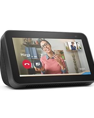 Echo Show 5 (2ª Geração): Smart Display de 5″ com Alexa e câmera de 2 MP – Cor Preta