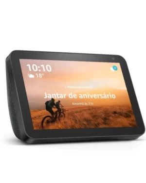 Echo Show 8 (2ª Geração): Smart Display HD de 8″ com Alexa e câmera de 13 MP – Cor Preta