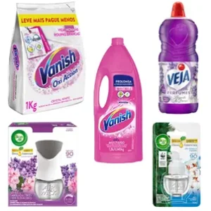 Leve 4 e pague 3 – Seleção de Produtos de Limpeza